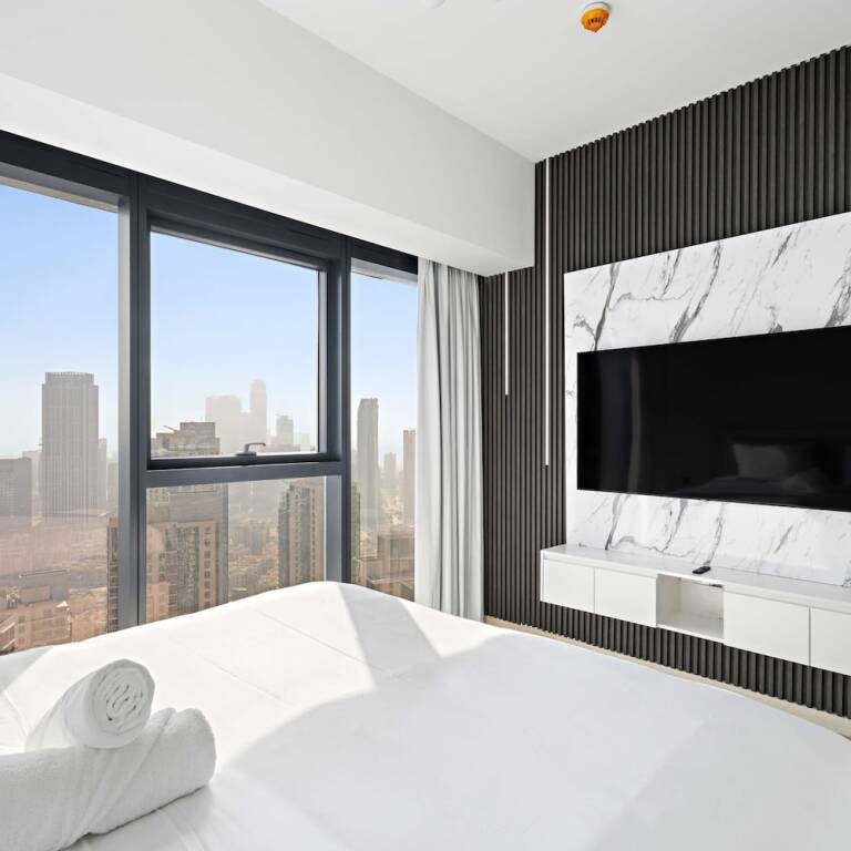 Дубай: Luxurious Apart - Spectacular Fountain Burj View