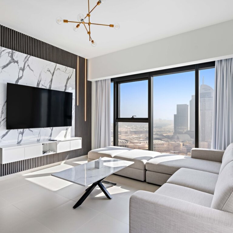Дубай: Luxurious Apart - Spectacular Fountain Burj View