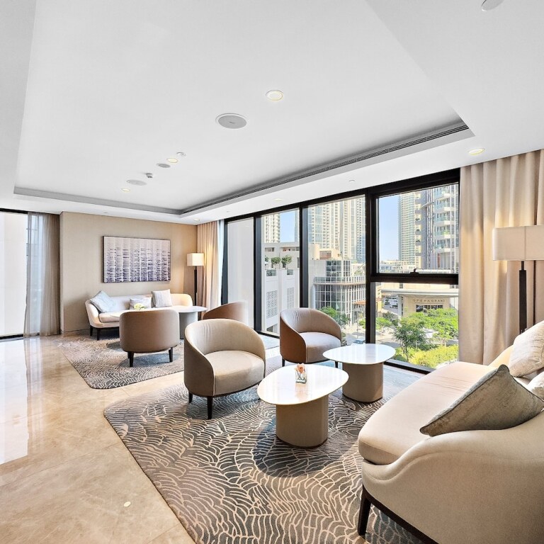 Дубай: Luxurious Apart - Spectacular Fountain Burj View