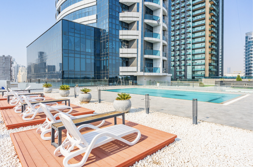 Дубай: Апартаменты Stayis- Brand New Stylish Suite Studio apartment Dubai