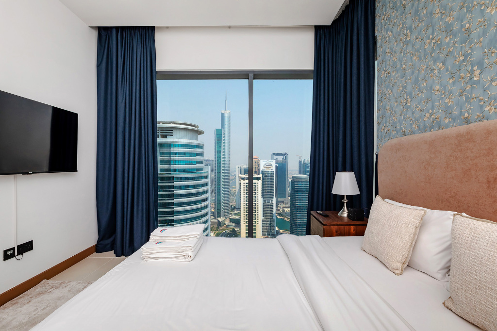 Дубай: Апартаменты Stylish 2BR with Marina Views