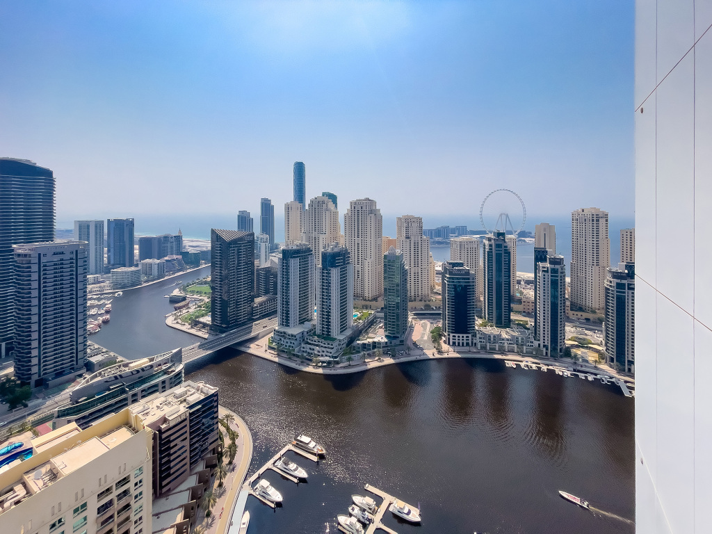Дубай: Апартаменты Stylish 2BR with Marina Views