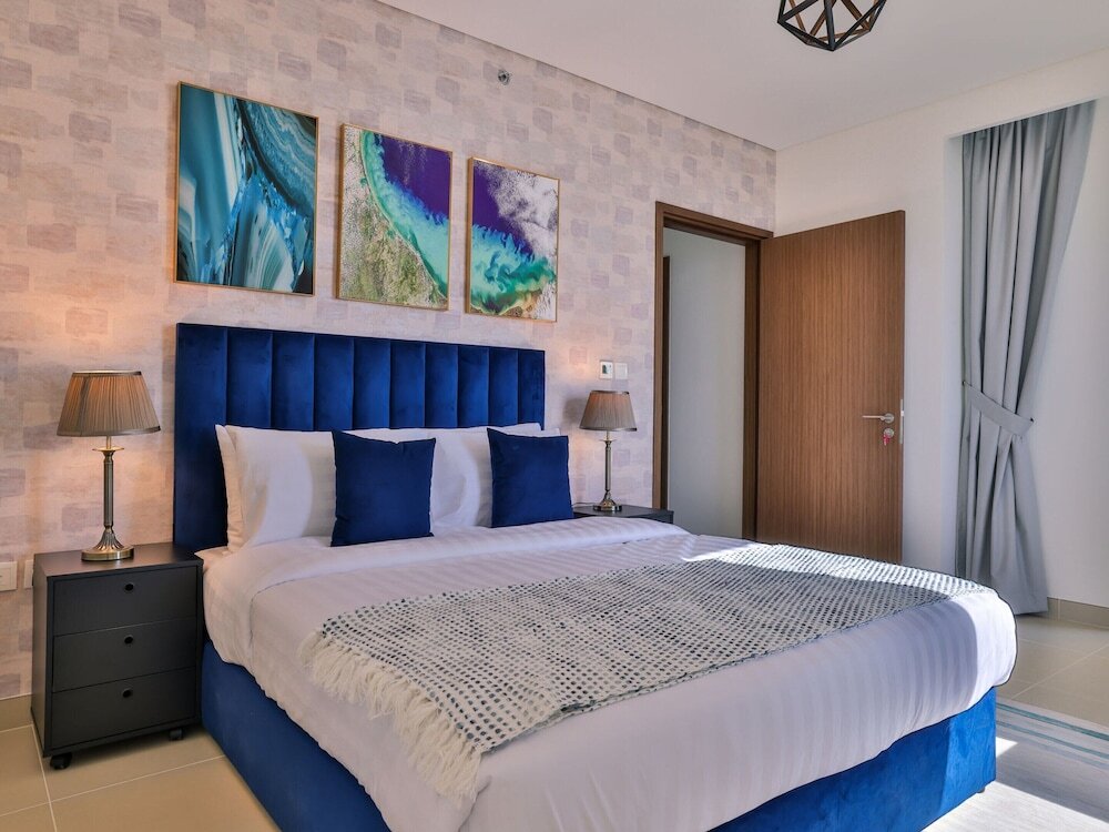 Дубай: Marina Views Cosy Two Bed JBR by Belvilla