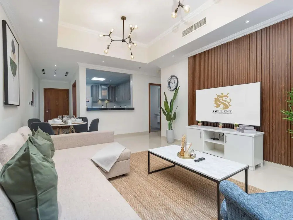 Дубай: 2bed Chic Apt Burj Khalifa Gym/pool by Belvilla