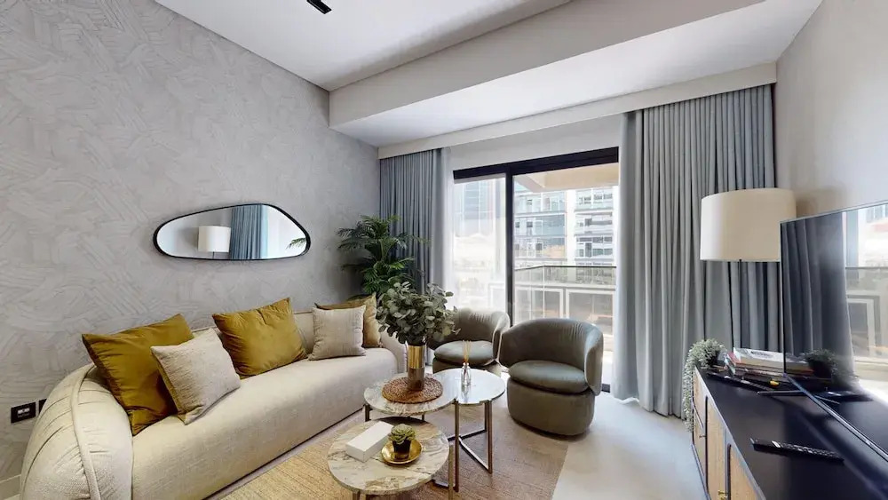 Дубай: Primestay - 3BR in JVC - Marwa Heights