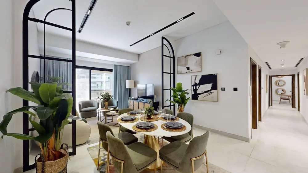 Дубай: Primestay - 3BR in JVC - Marwa Heights