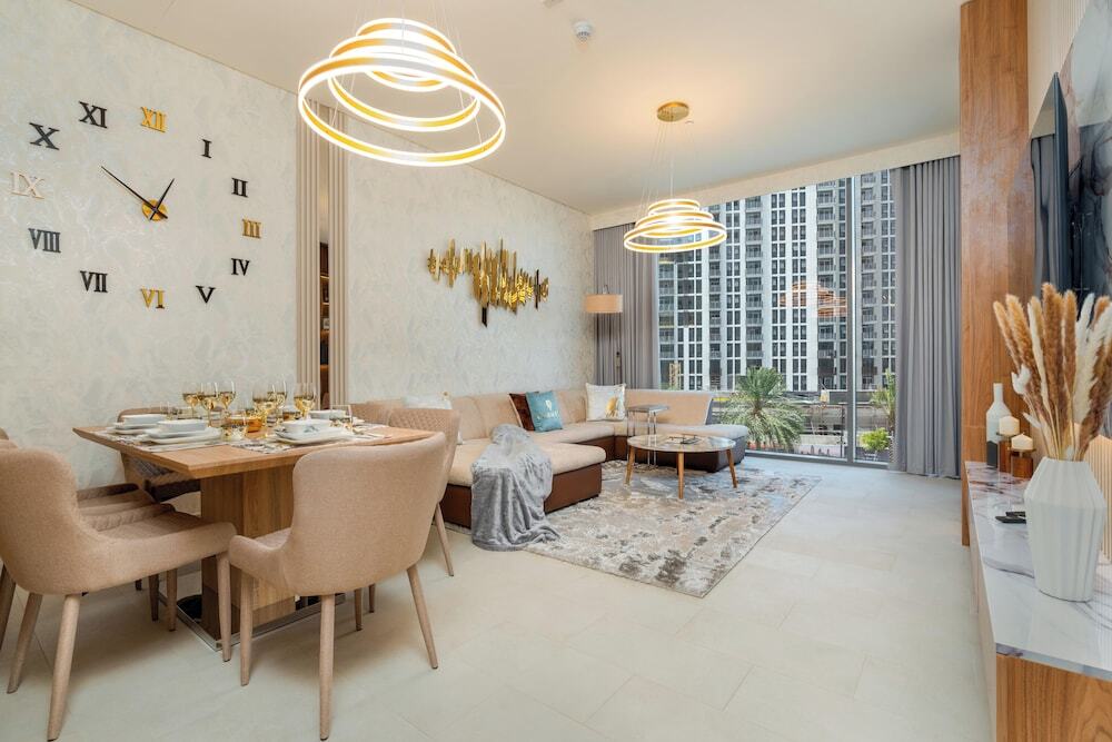 Дубай: GLOBALSTAY. Creek Rise Tower 1 Elegant Apartment