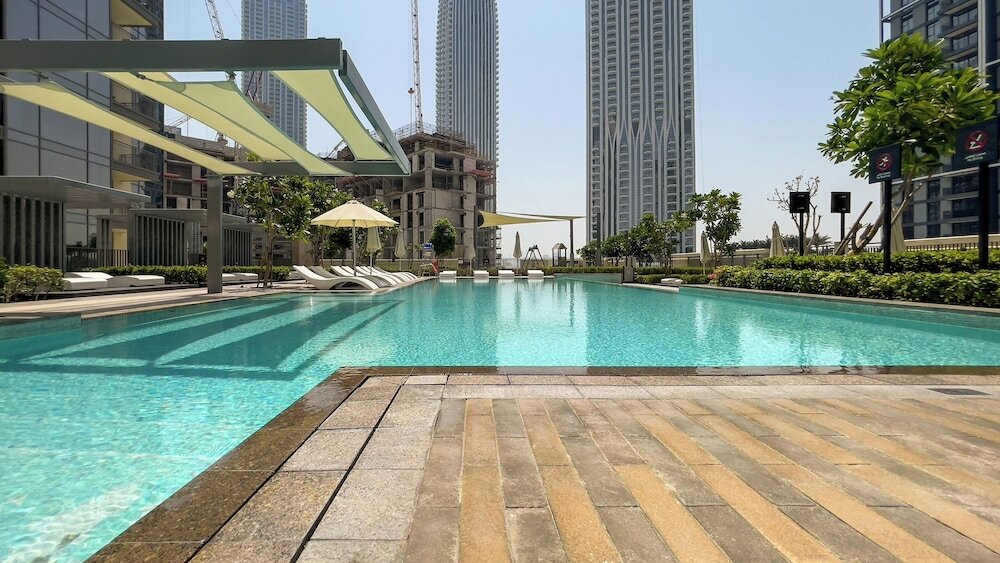 Дубай: GLOBALSTAY. Creek Rise Tower 1 Elegant Apartment