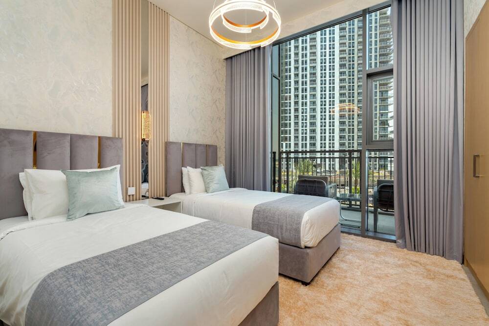 Дубай: GLOBALSTAY. Creek Rise Tower 1 Elegant Apartment