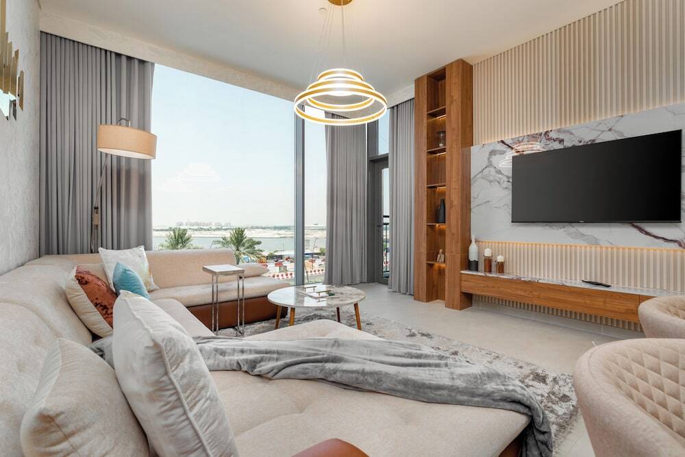 Дубай: GLOBALSTAY. Creek Rise Tower 1 Elegant Apartment
