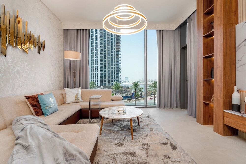 Дубай: GLOBALSTAY. Creek Rise Tower 1 Elegant Apartment