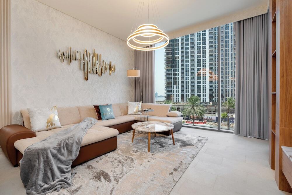 Дубай: GLOBALSTAY. Creek Rise Tower 1 Elegant Apartment