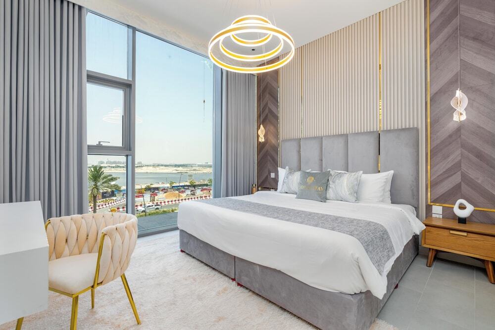 Дубай: GLOBALSTAY. Creek Rise Tower 1 Elegant Apartment