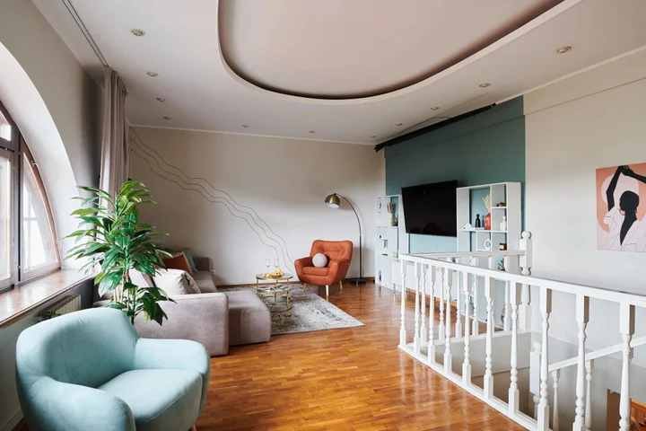 Москва: Квартира GM Apartments Двухуровневая с мансардой у Патриарших Прудов