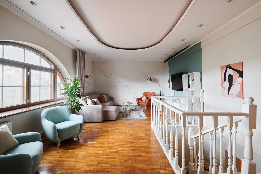 Квартира GM Apartments Двухуровневая с мансардой у Патриарших Прудов — фото 4