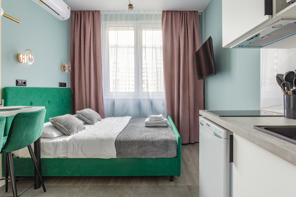 Апартаменты InHome24 Новые и Стильные Недалеко от Выставочного Центра — фото 2