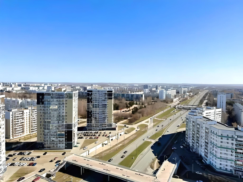 Набережные Челны: Апартаменты Sunrise City 7 блок