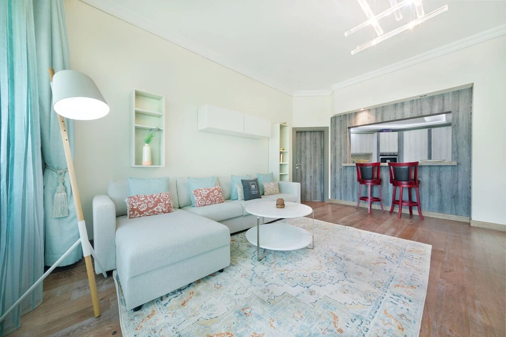 Дубай: Maison Privee - Beach Access Apt w/ Burj & Sea Views on The Palm