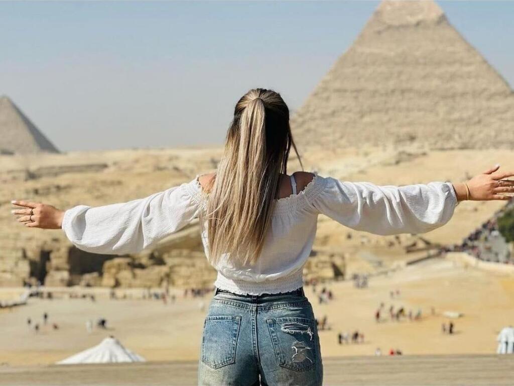 Гиза: Phoenix pyramids view