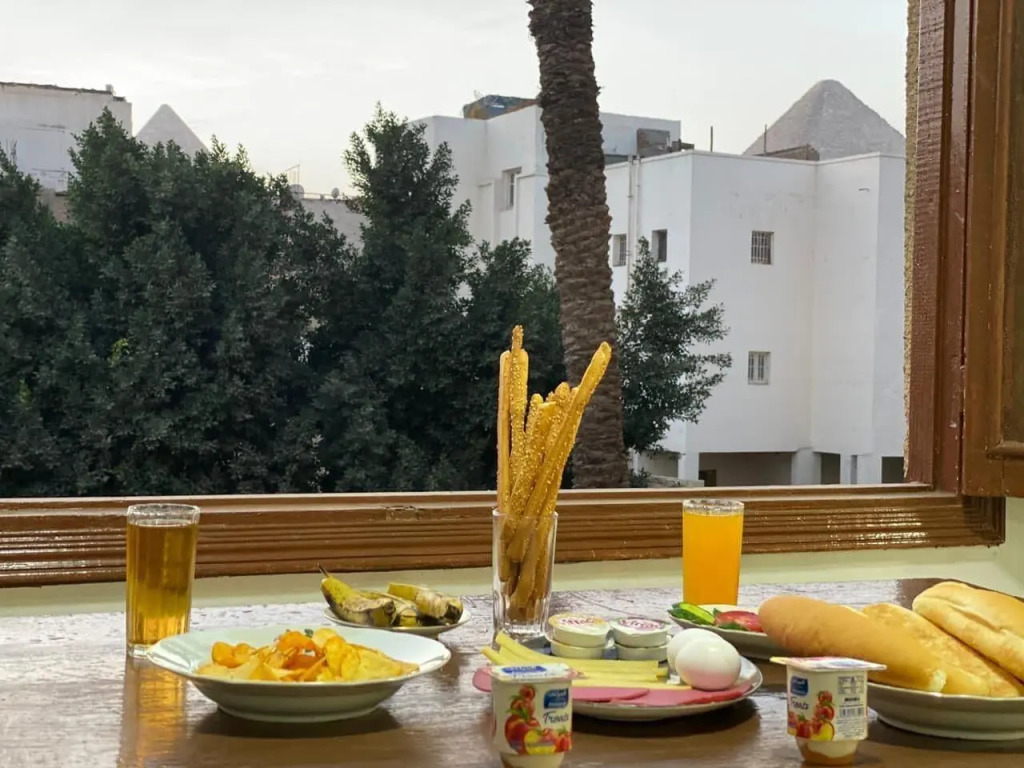 Гиза: Phoenix pyramids view