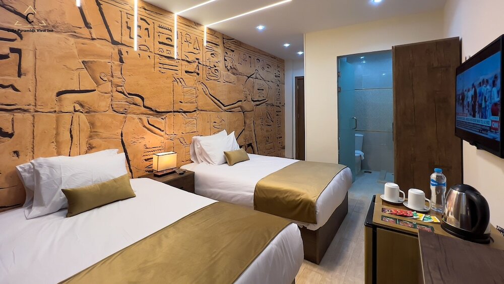 Гиза: Celia Pyramids View inn