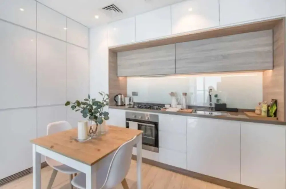 Дубай: Cozy 1BR with balcony sea view