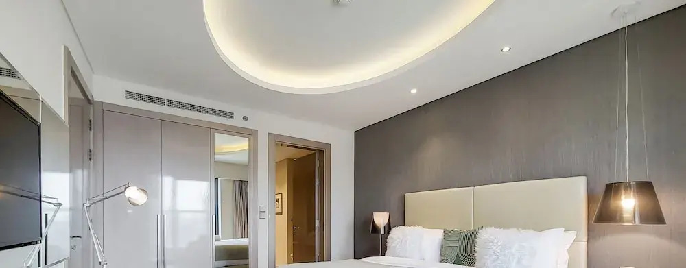 Дубай: Manzil - Cozy 1BR in Paramount w Burj Khalifa View