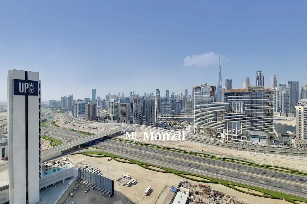 Дубай: Manzil - Cozy 1BR in Paramount w Burj Khalifa View