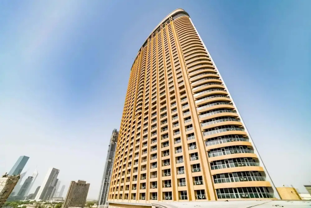 Дубай: Luxe Address Dubai Mall Studio Burj Sea Views