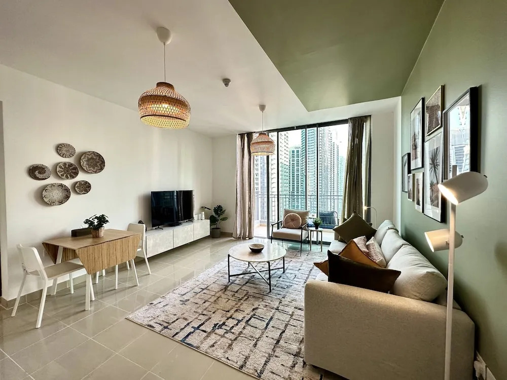 Дубай: Lux BnB Standpoint Tower Fountain View