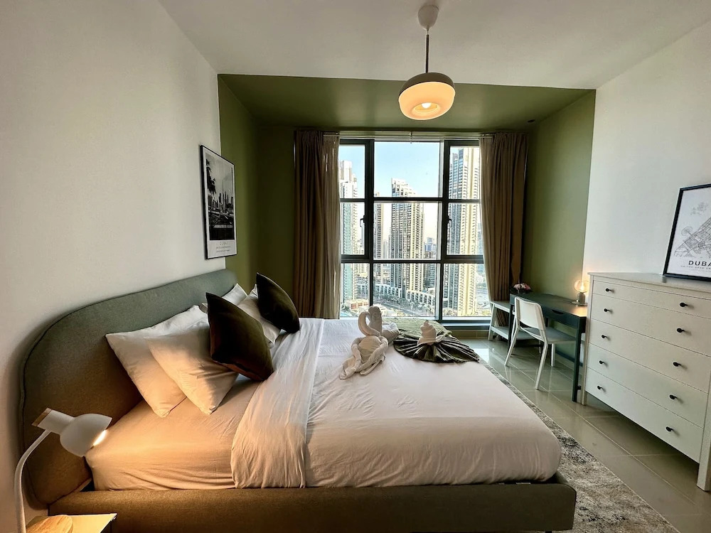 Дубай: Lux BnB Standpoint Tower Fountain View