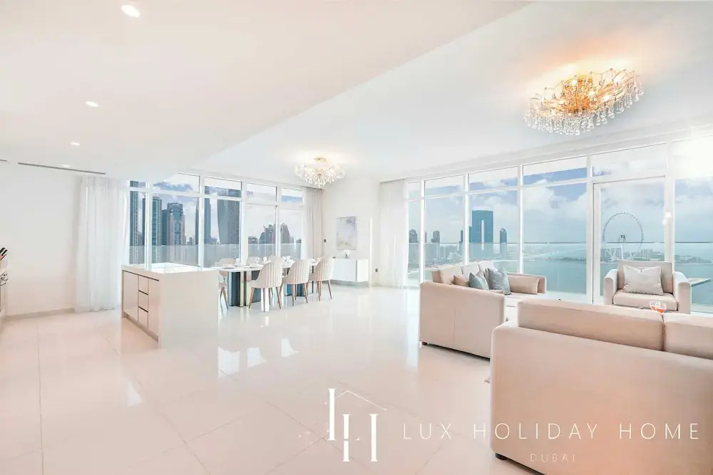 Дубай: LUX  Ultimate Palm Sea Skyline Penthouse