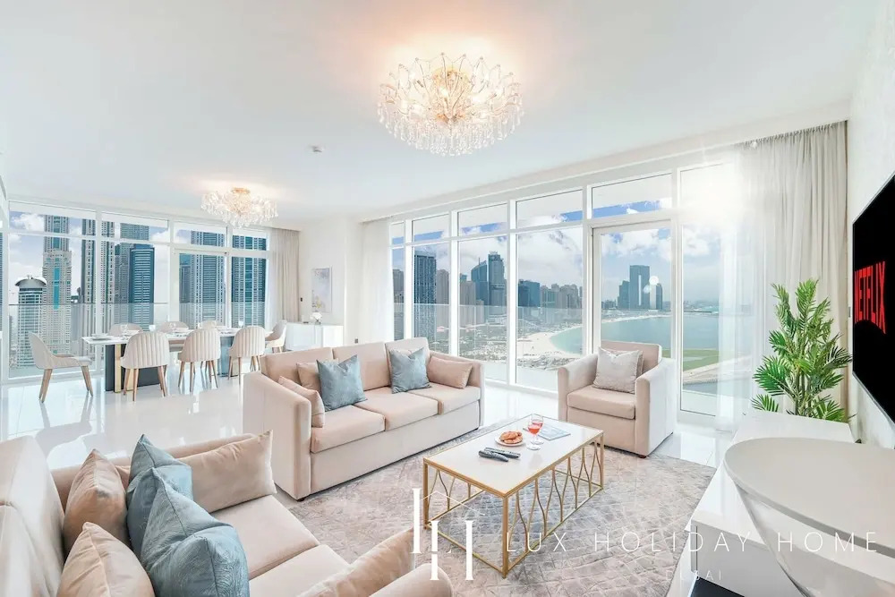 Дубай: LUX  Ultimate Palm Sea Skyline Penthouse