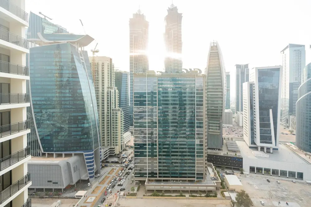Дубай: Whitesage - Downtown's Gem, A Fancy Retreat Near Burj Khalifa
