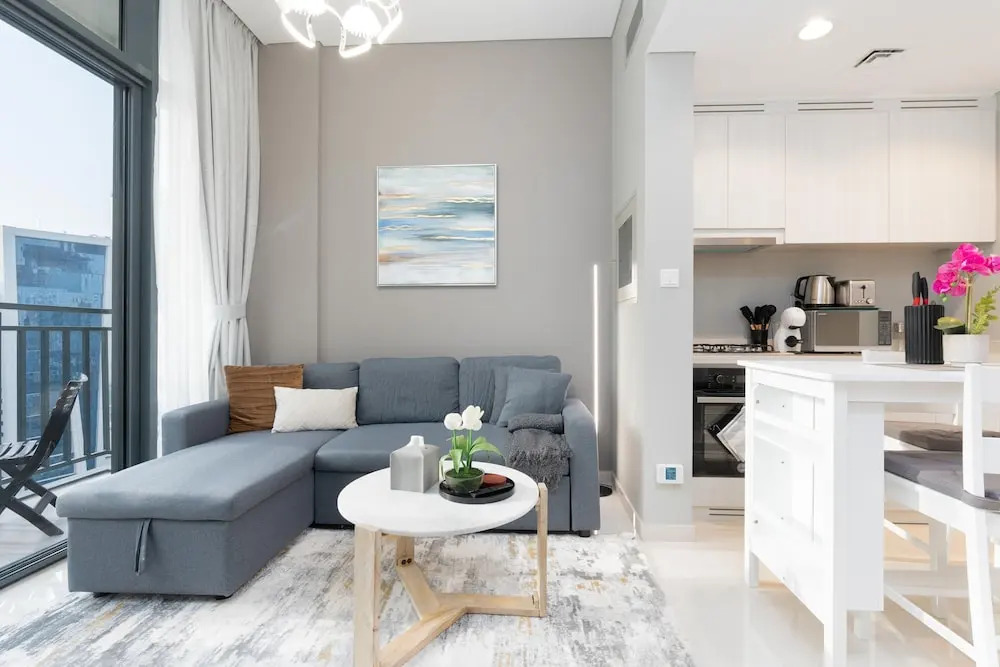 Дубай: Whitesage - Downtown's Gem, A Fancy Retreat Near Burj Khalifa