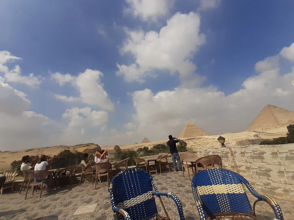 Гиза: Tut Pyramids View Hotel
