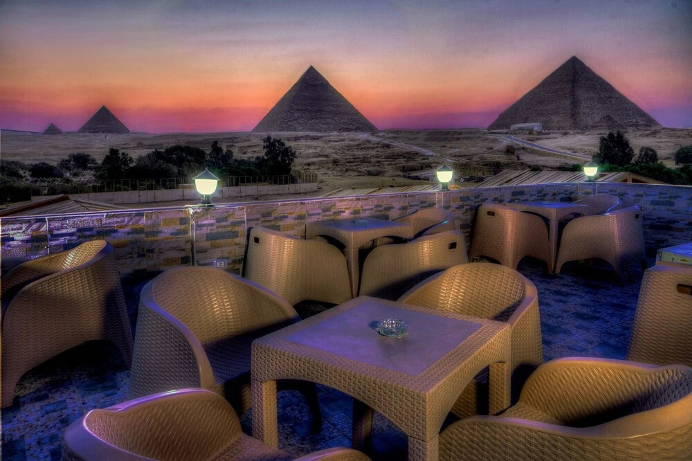 Гиза: Tut Pyramids View Hotel