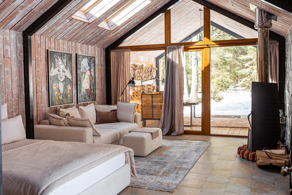 Красный Огорок: База отдыха Дом BarnHouse 1 Berloga Country Resort