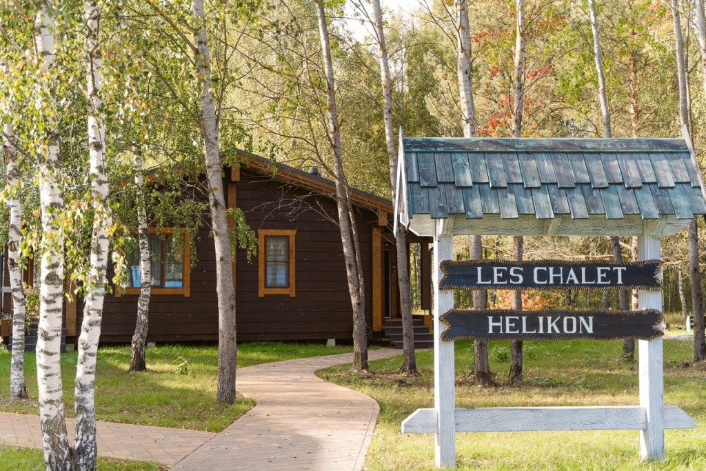 Красный Огорок: База отдыха Дом LES CHALET Berloga Country Resort
