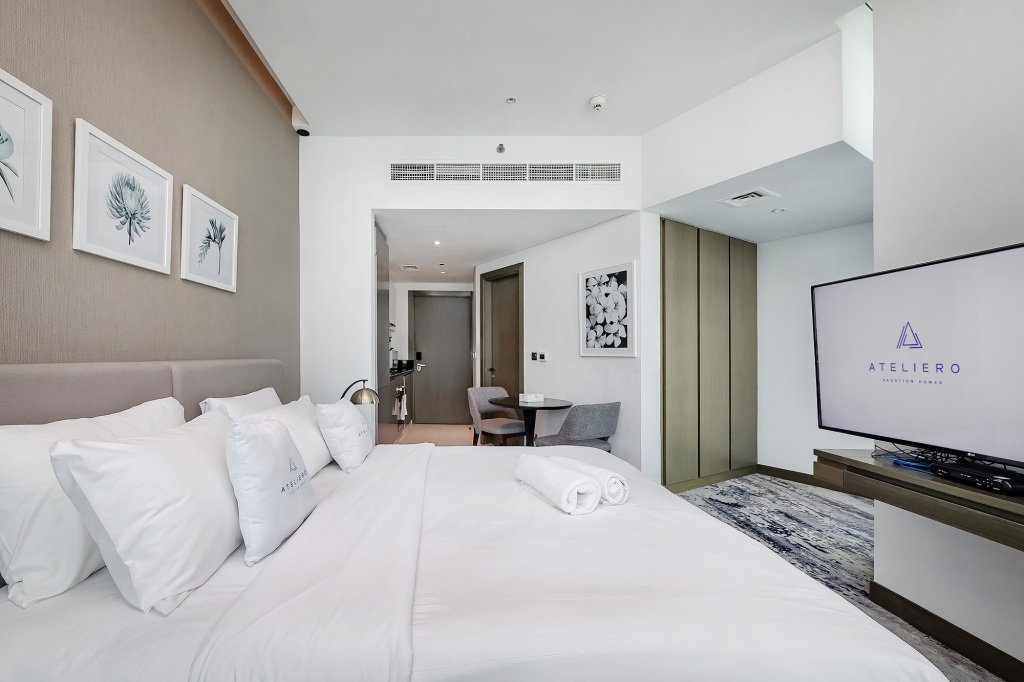 Дубай: Апартаменты Modern Studio at Damac Maison Prive