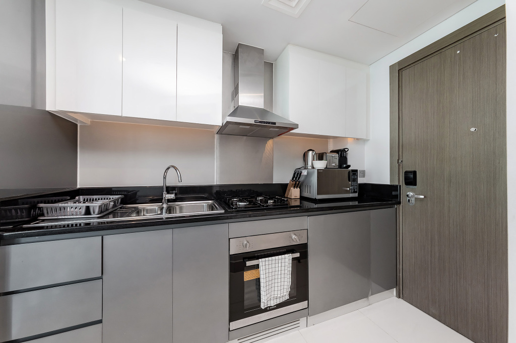 Дубай: Апартаменты Modern Studio at Damac Maison Prive