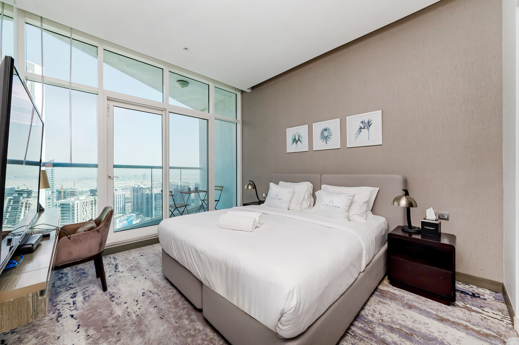 Дубай: Апартаменты Modern Studio at Damac Maison Prive
