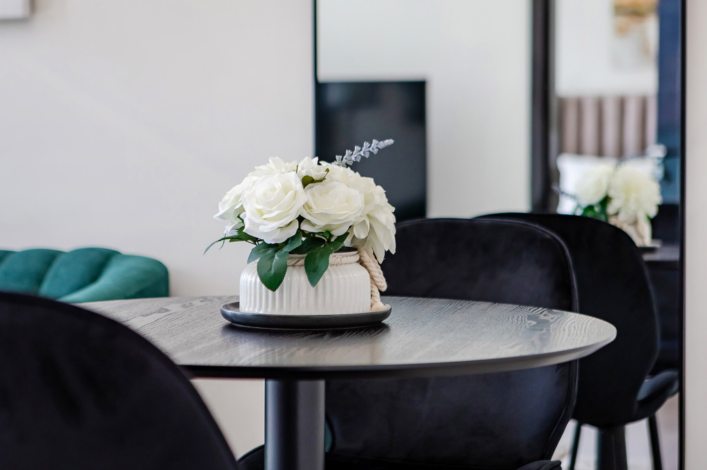 Дубай: Апартаменты Stylish 1BR at Damac Merano Tower with Great View