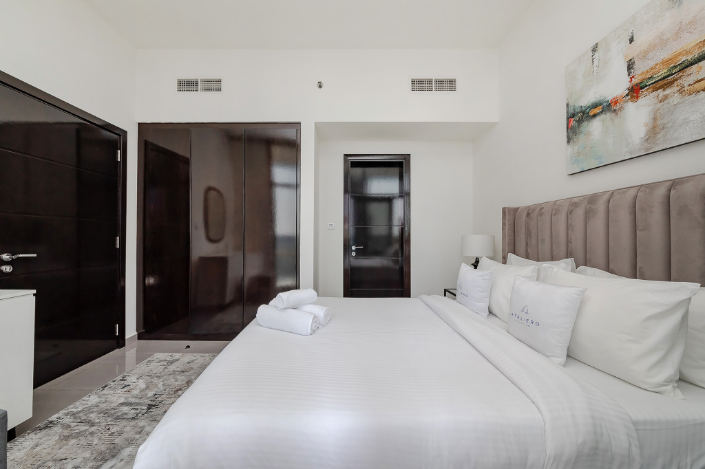 Дубай: Апартаменты Stylish 1BR at Damac Merano Tower with Great View