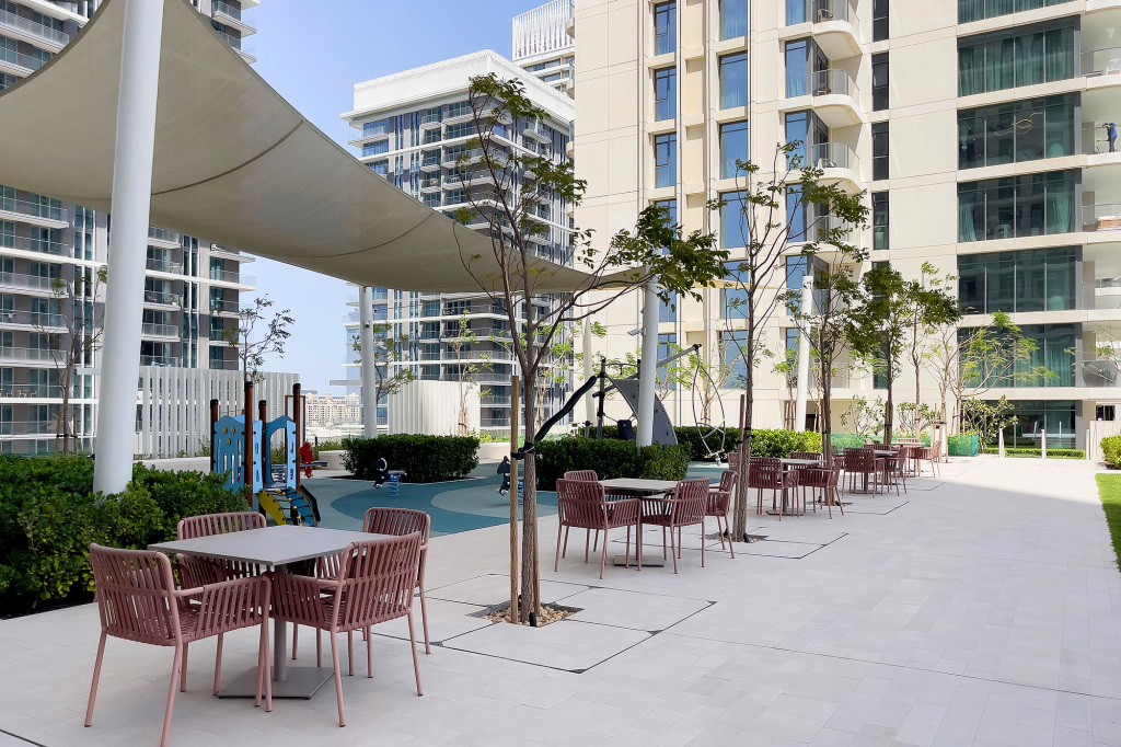 Дубай: Апартаменты Amazing 1BR in Marina Vista Emaar Beachfront