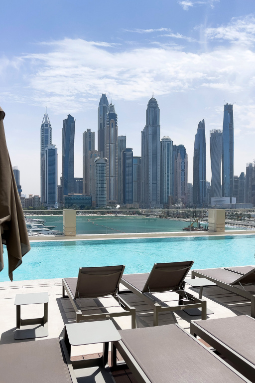 Дубай: Апартаменты Amazing 1BR in Marina Vista Emaar Beachfront
