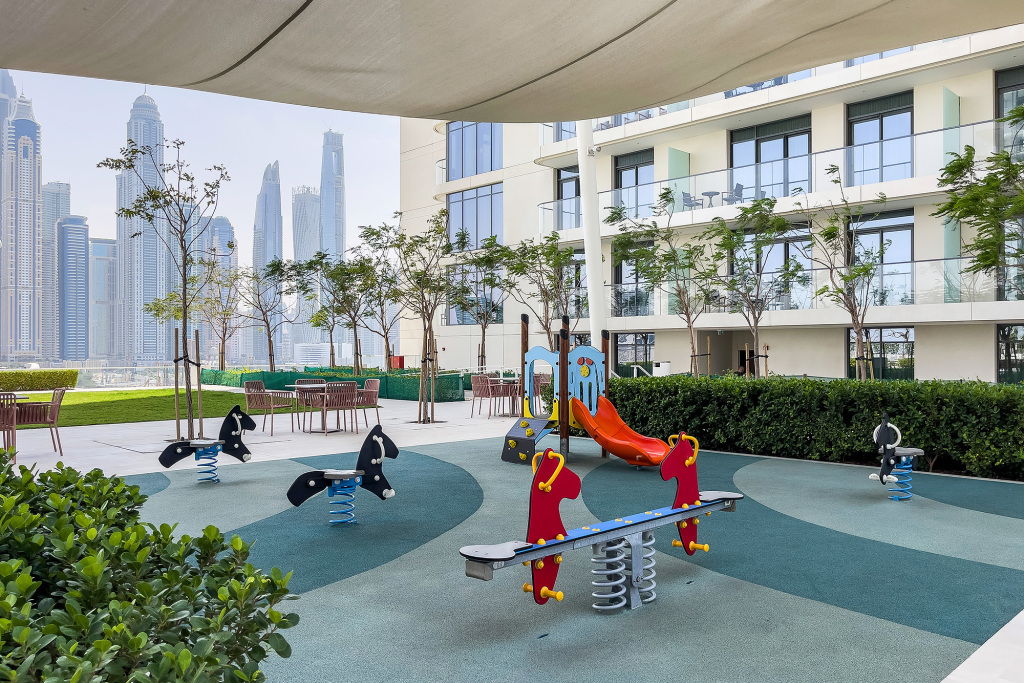 Дубай: Апартаменты Amazing 1BR in Marina Vista Emaar Beachfront