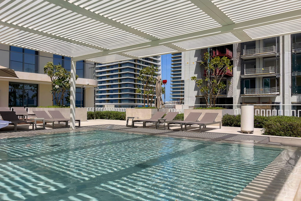 Дубай: Апартаменты Amazing 1BR in Marina Vista Emaar Beachfront