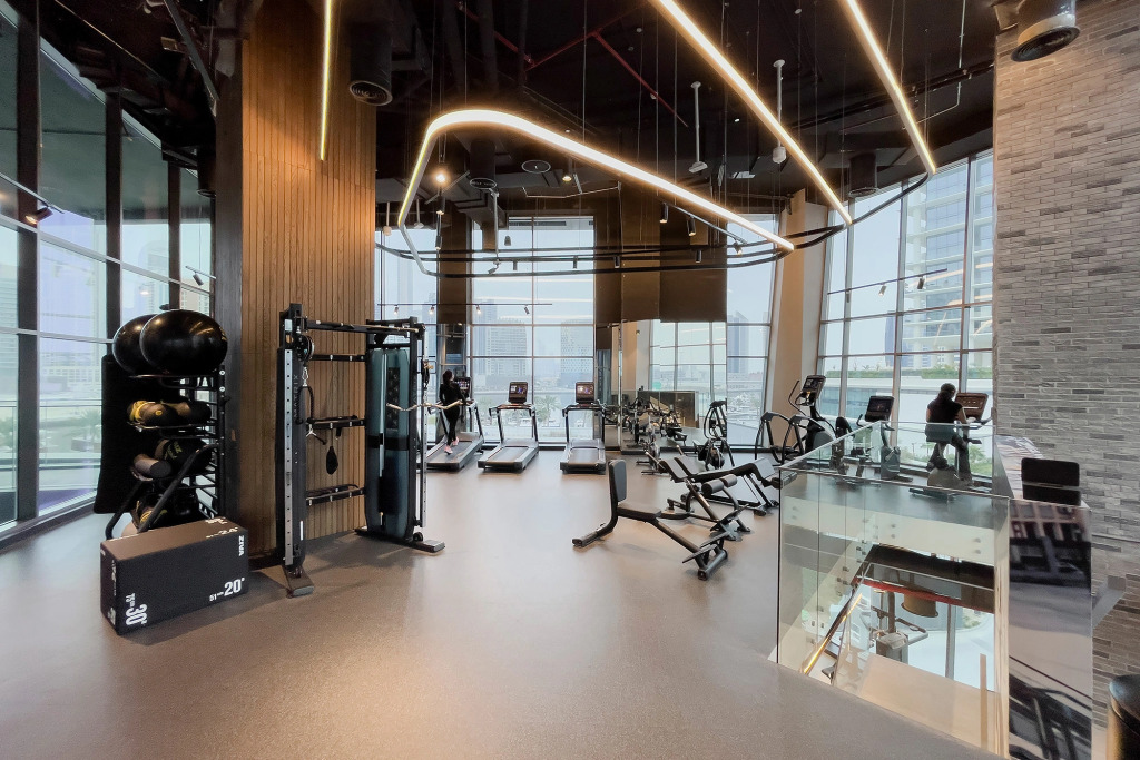 Дубай: Апартаменты Premium 1BR with Canal & Burj Khalifa view
