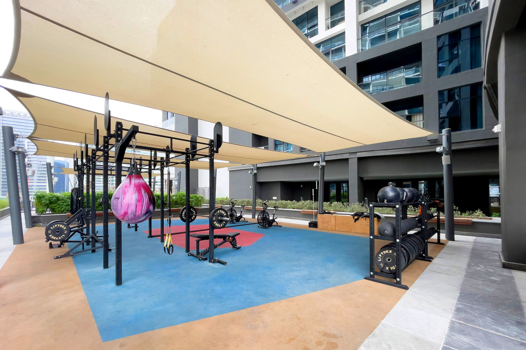 Дубай: Апартаменты Premium 1BR with Canal & Burj Khalifa view